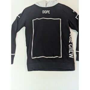 Dope Couture Bougie Crew Track‎ Pullover Hoodie Black Size L Mens Spring 2015
